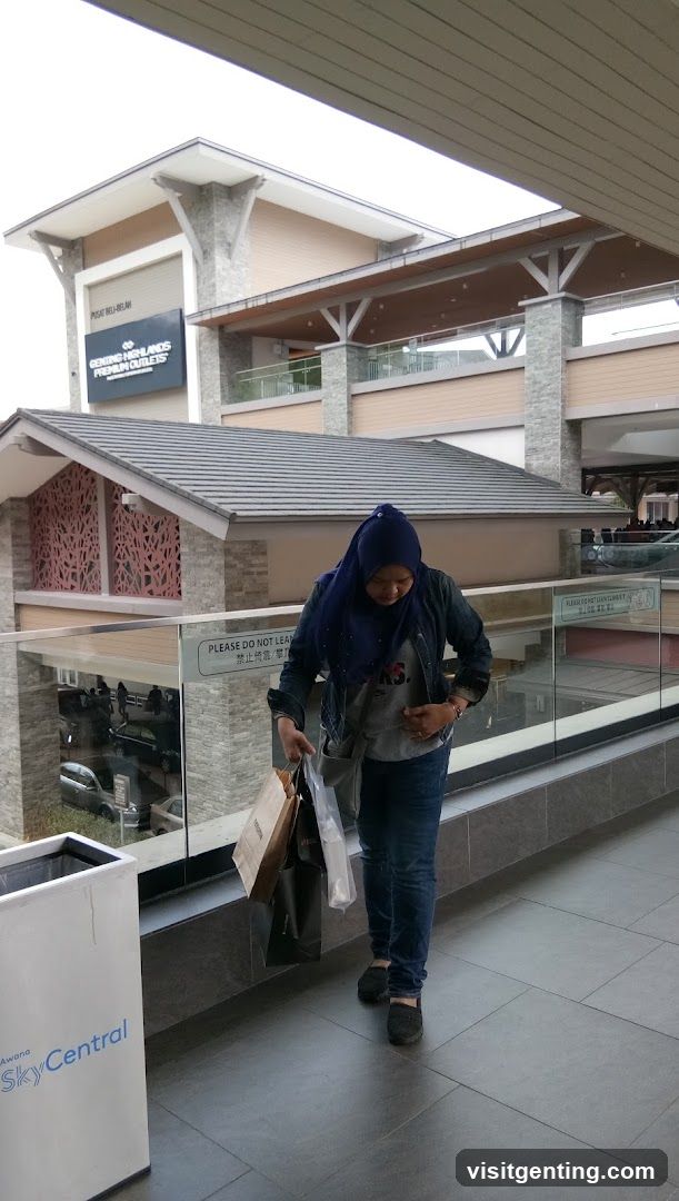 Woman Shopping at Genting Highlands Premium Outlets