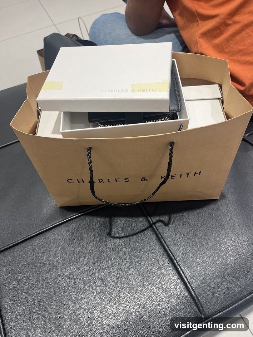 Charles & Keith Shopping Bag