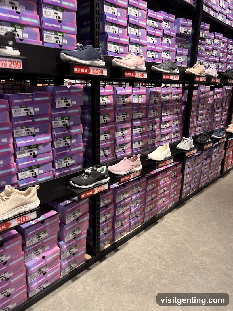 Skechers Shoe Store Display