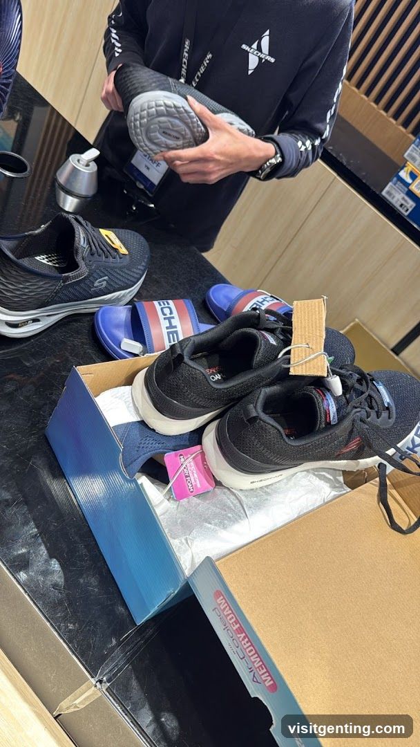 Skechers Shoes and Slides