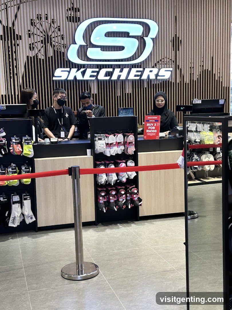 Skechers Store Counter
