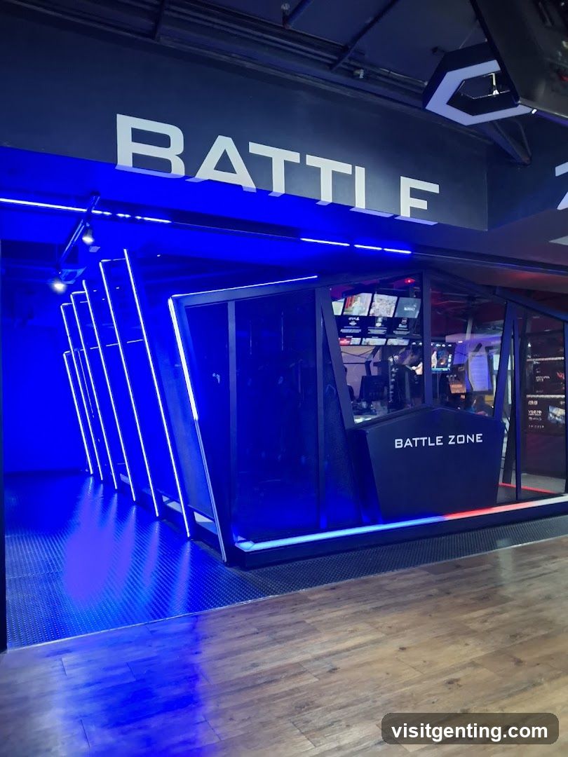 Gaming Arena Entrance