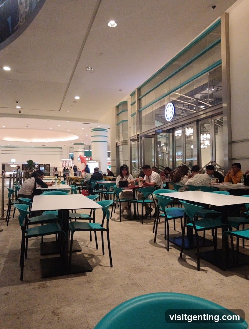 Food Court Dining Area