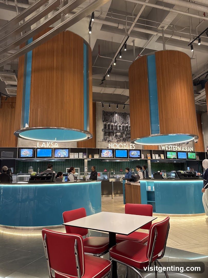 Food Court Dining Area