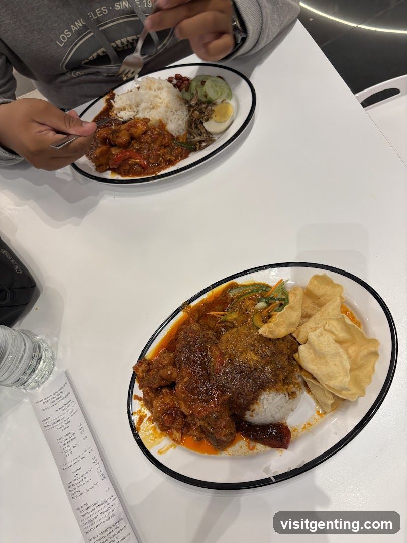 Nasi Lemak Dishes