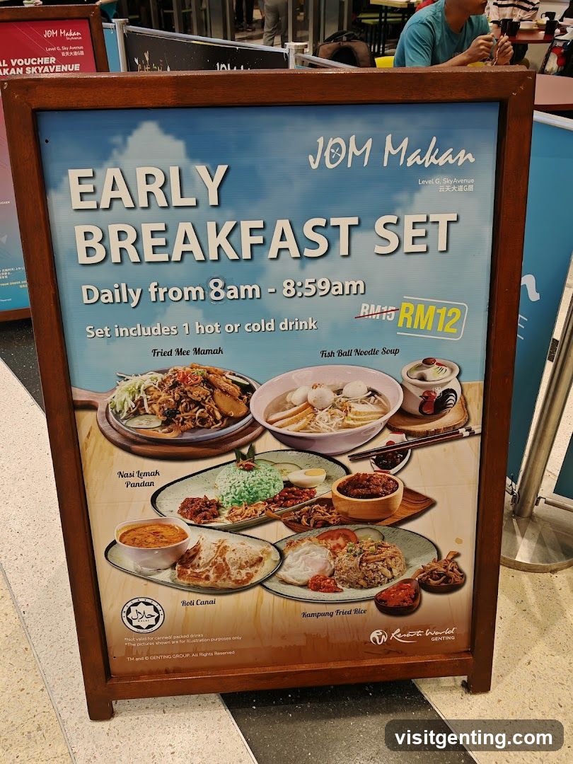JOM Makan Early Breakfast Set