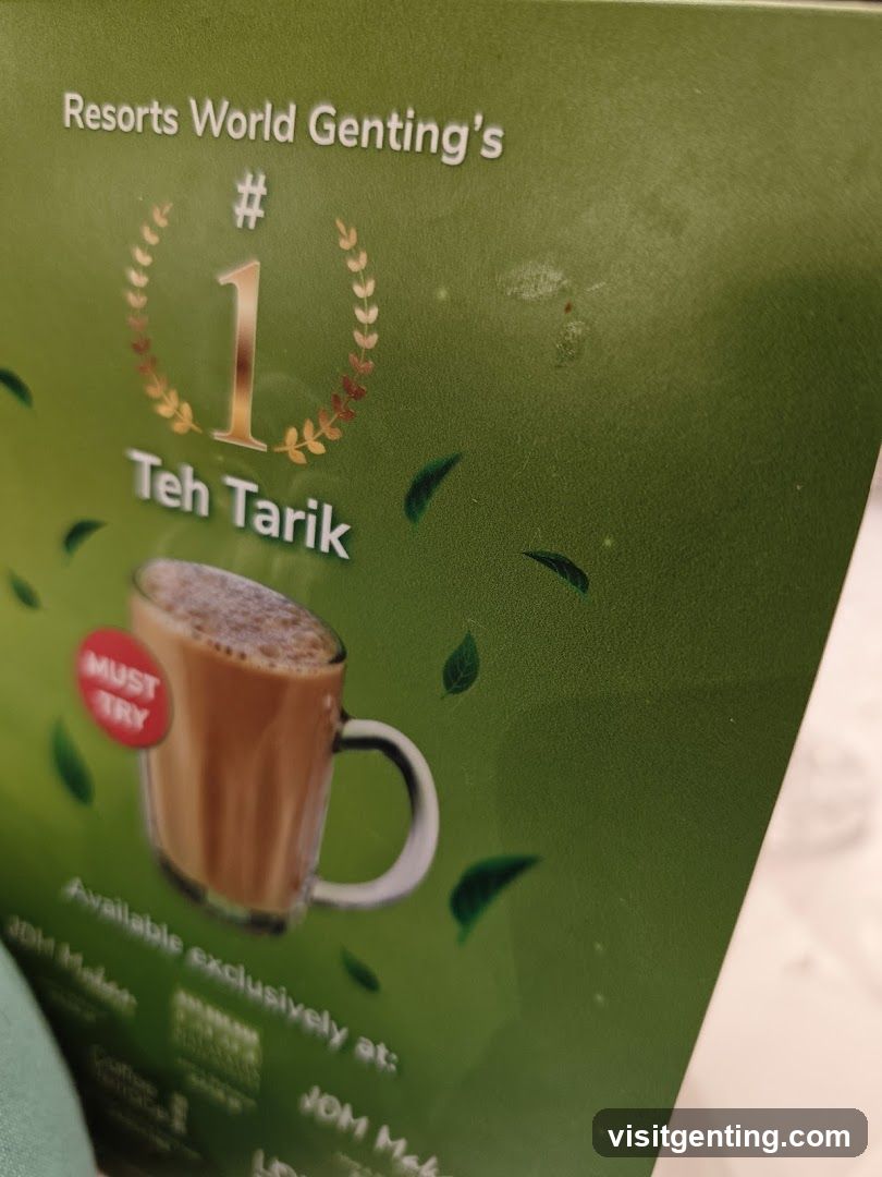 Teh Tarik Advertisement