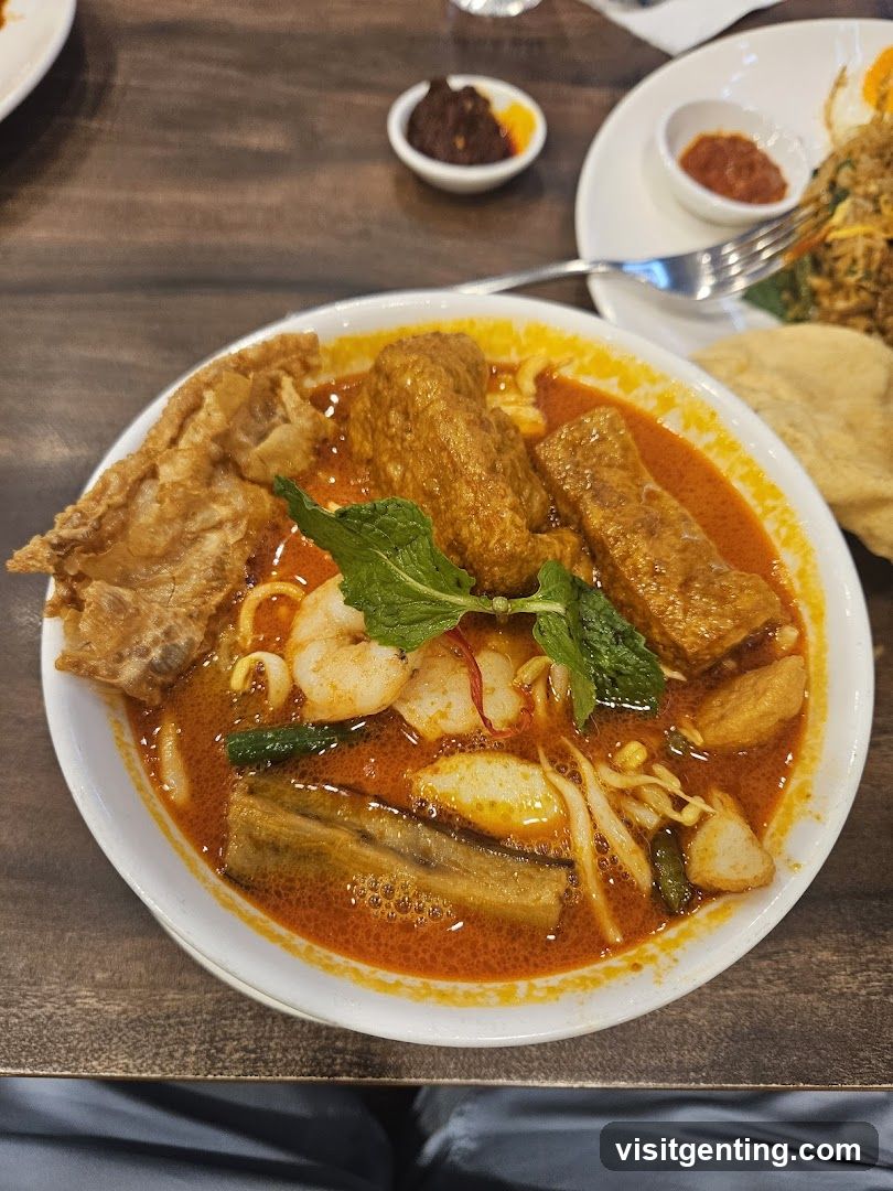 Laksa Dish