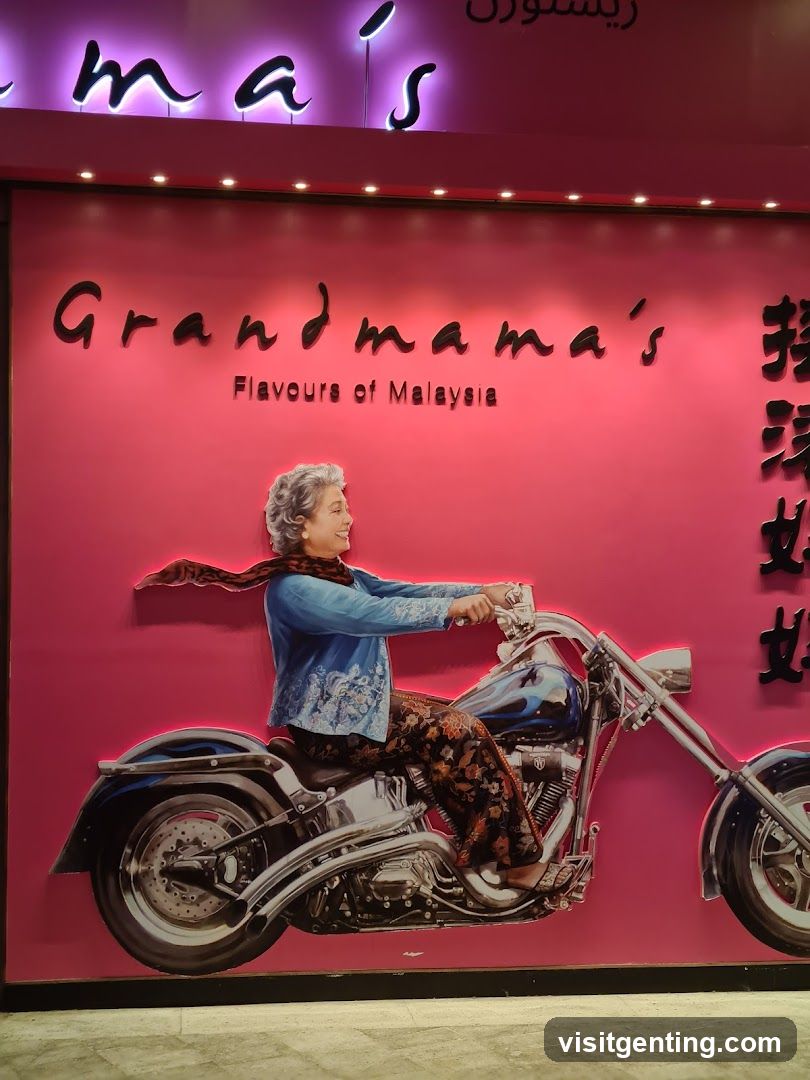 Grandma's Flavours of Malaysia Mural