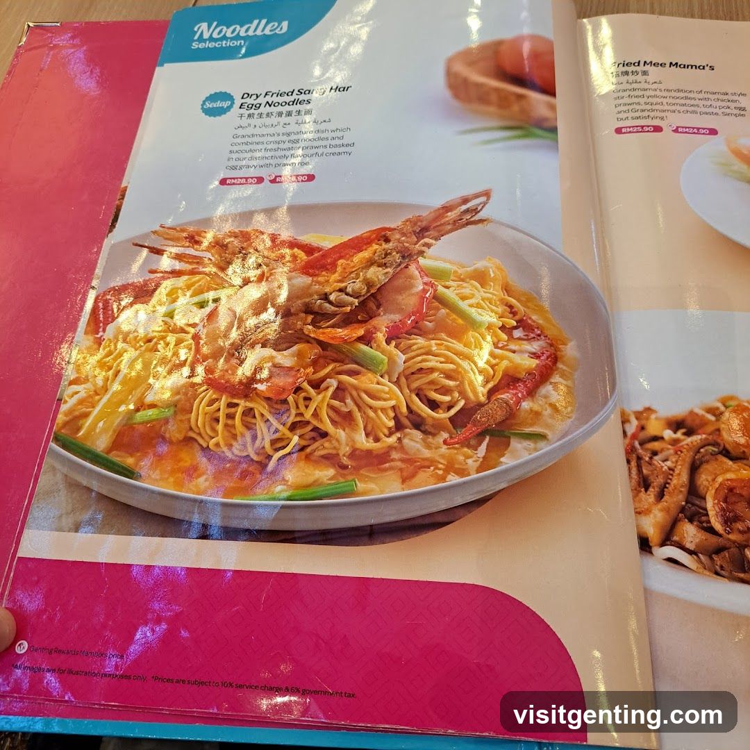 Noodles Selection