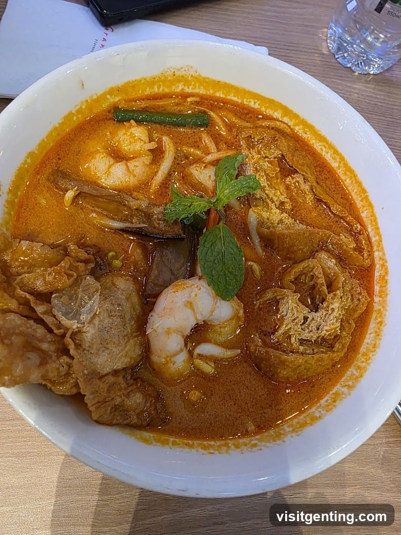 Laksa with Shrimp