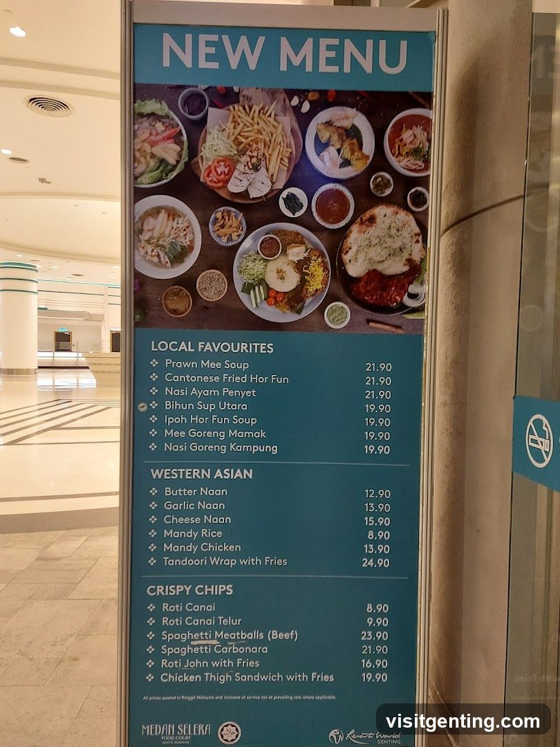 New Menu