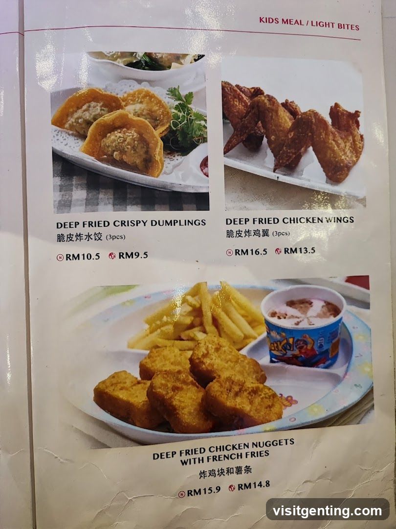 KIDS MEAL / LIGHT BITES