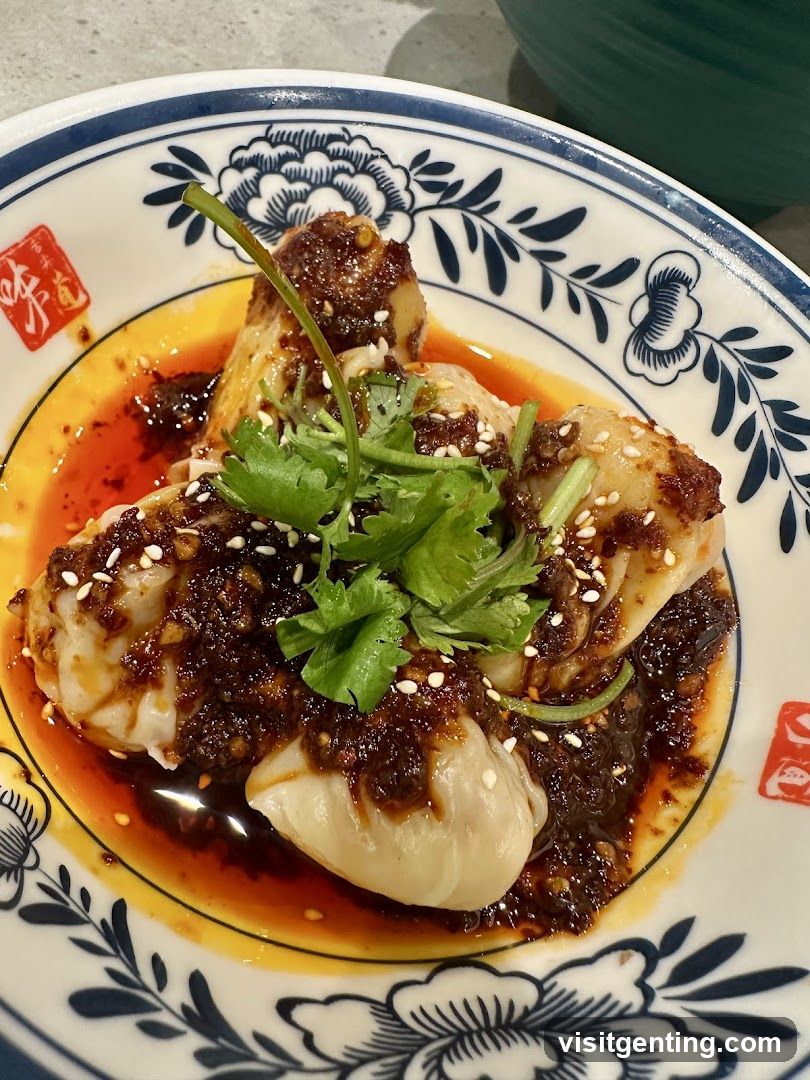 Spicy Wontons