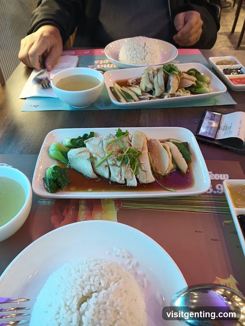 Hainanese Chicken Rice