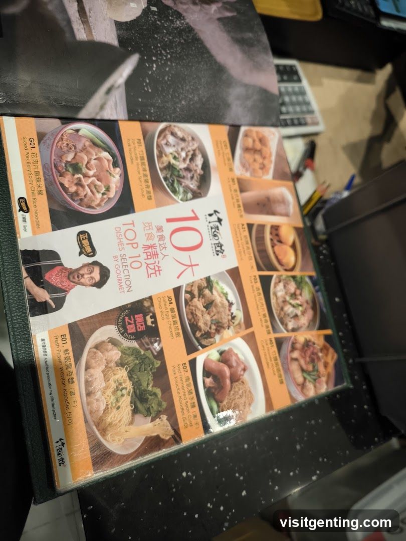 Top 10 Dishes Selection by Gourmet