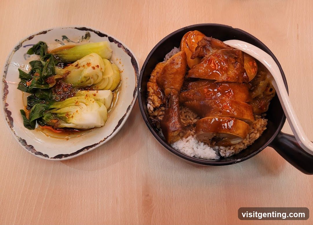 Braised Chicken and Bok Choy
