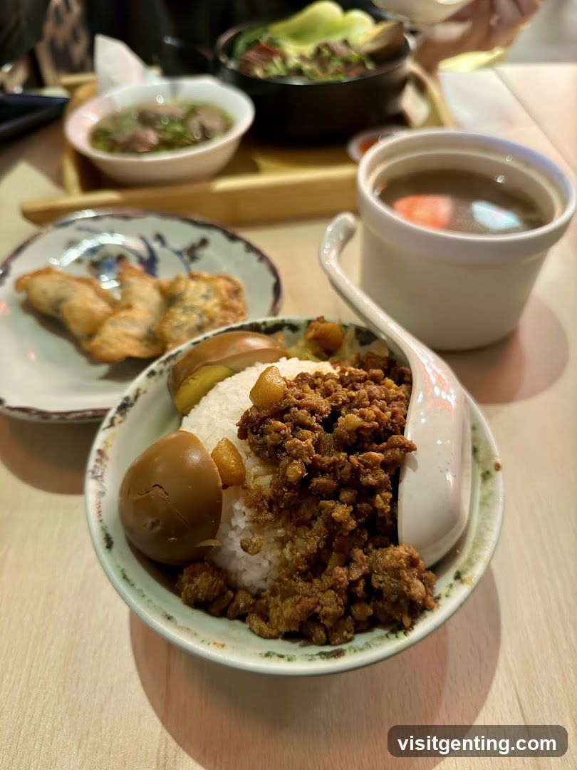 Taiwanese Braised Pork Rice Bowl