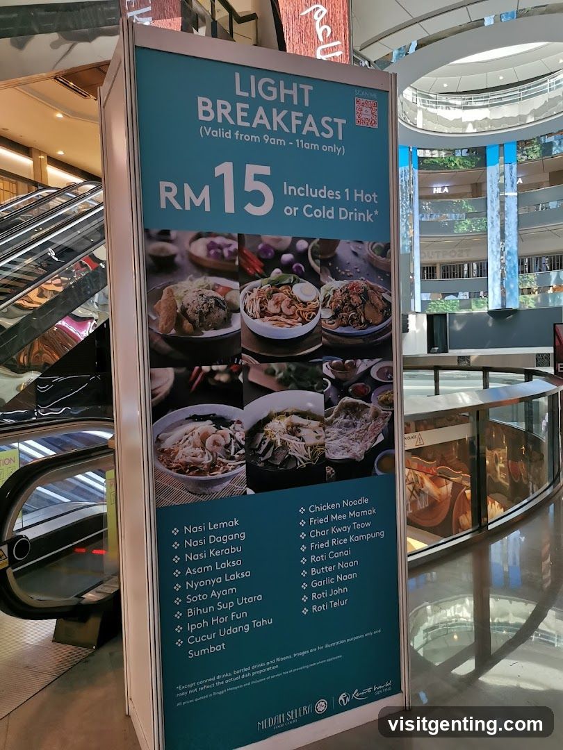 Light Breakfast Promotion