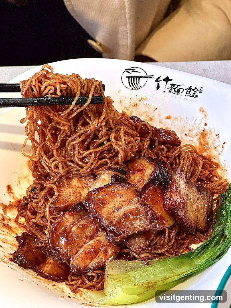 Noodles with Pork Belly