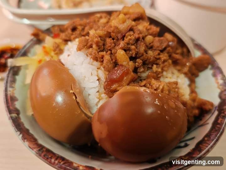 Braised Pork Rice with Eggs