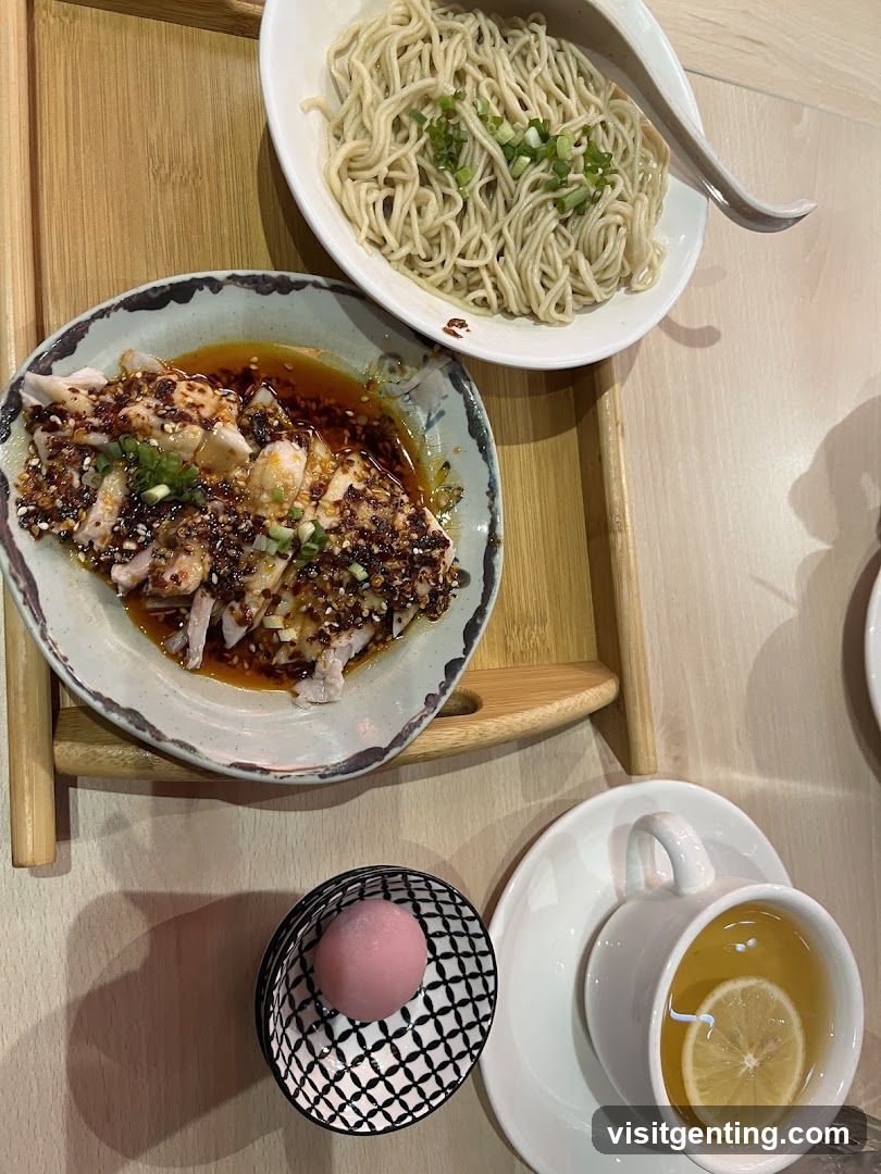 Sichuan Chicken and Noodles
