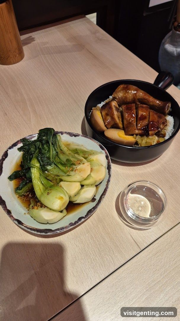 Braised Chicken and Bok Choy