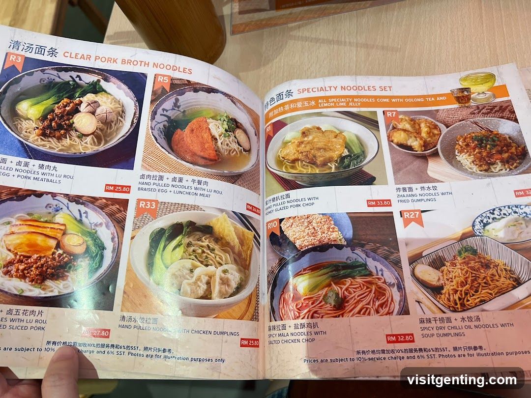 Specialty Noodles Set