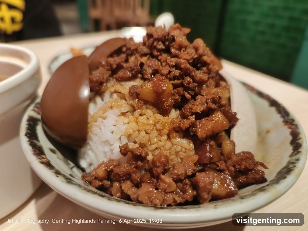 Braised Pork Rice with Egg