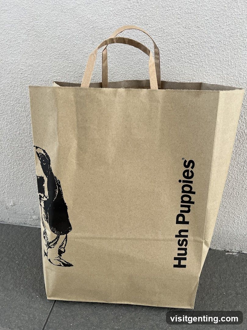 Hush Puppies Shopping Bag