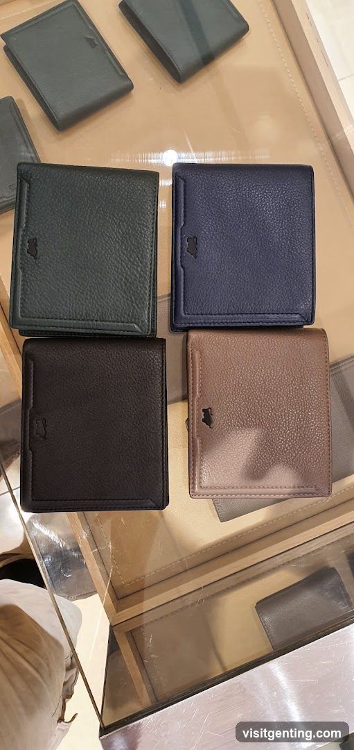 Leather Wallets Display