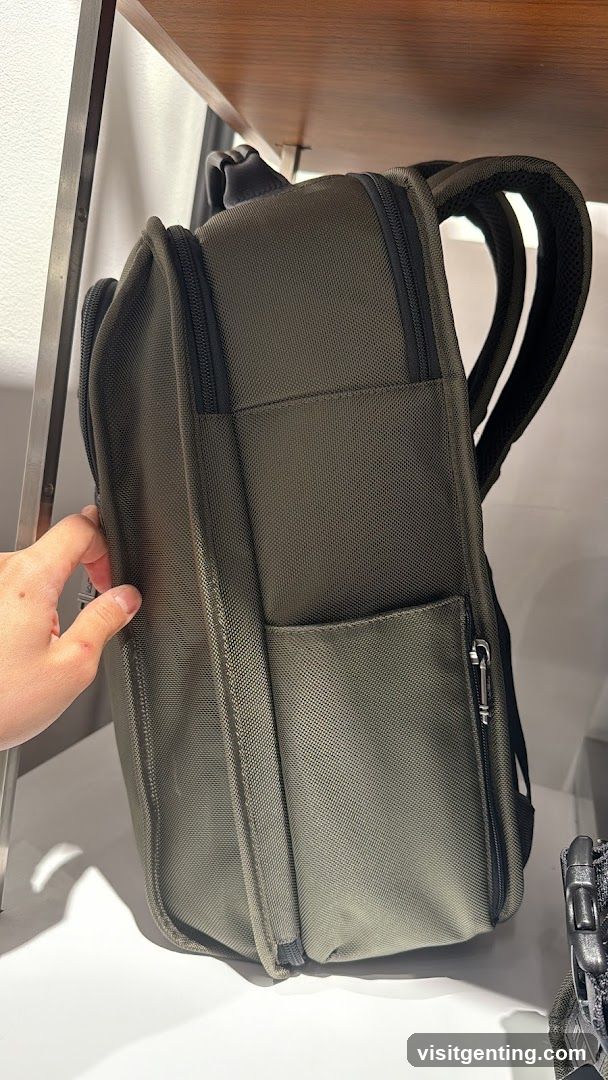 Backpack on Shelf