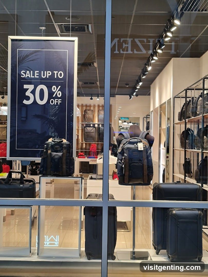 Store Window Display with Sale Sign