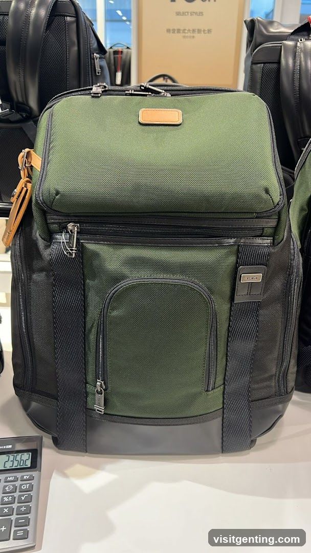 Green Backpack