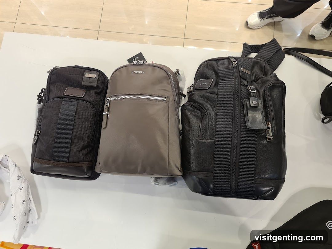 Three Tumi Bags