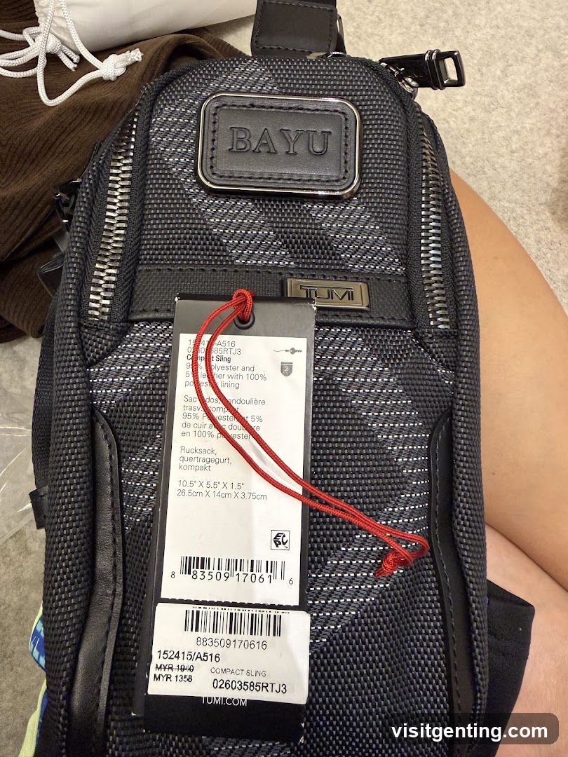 Tumi Compact Sling Bag