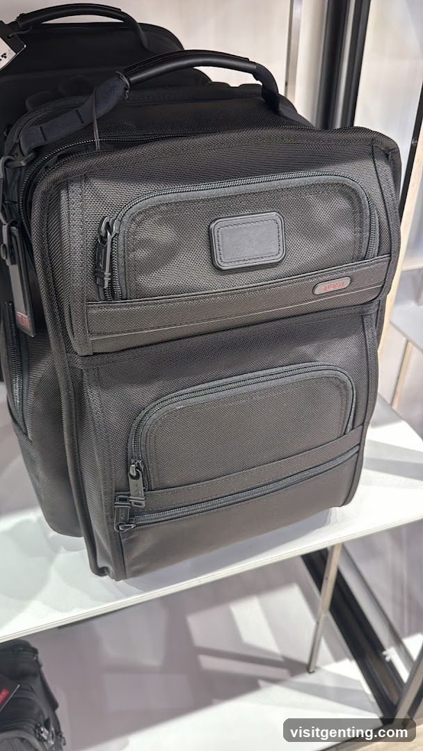 Black Tumi Backpack