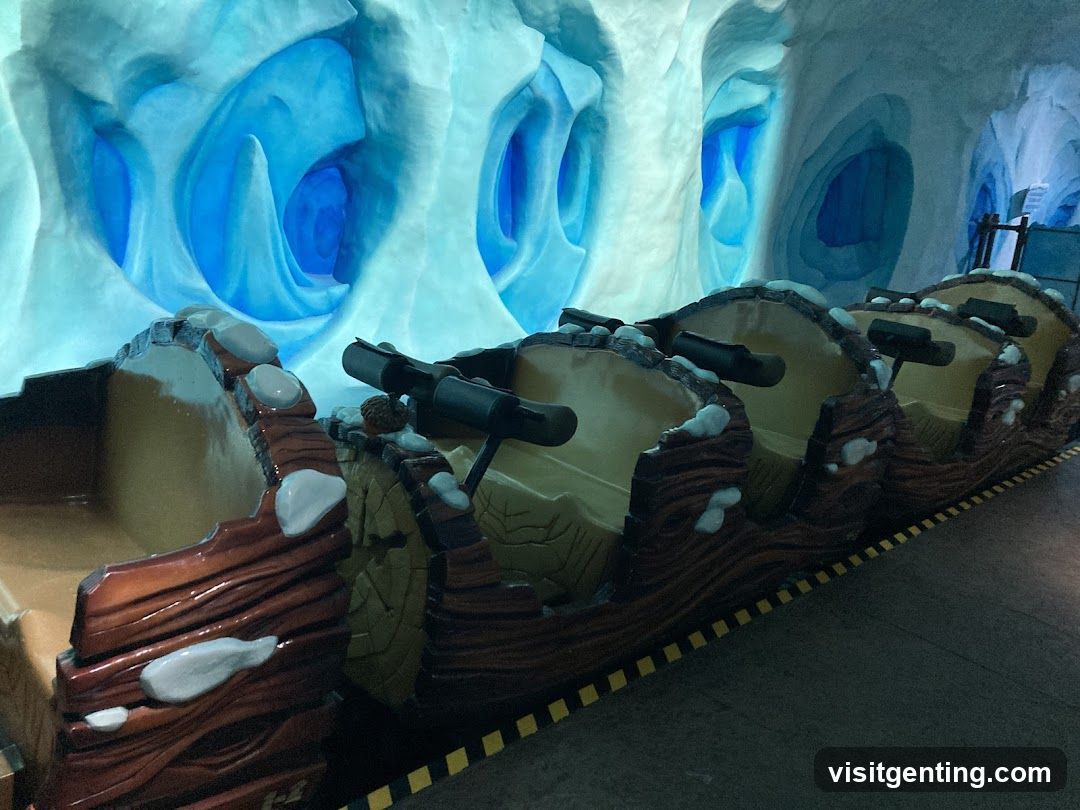 Ice Cave Ride Vehicles