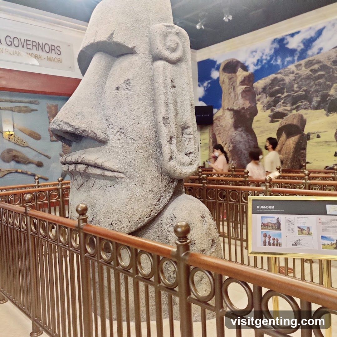 Moai Statue Exhibit