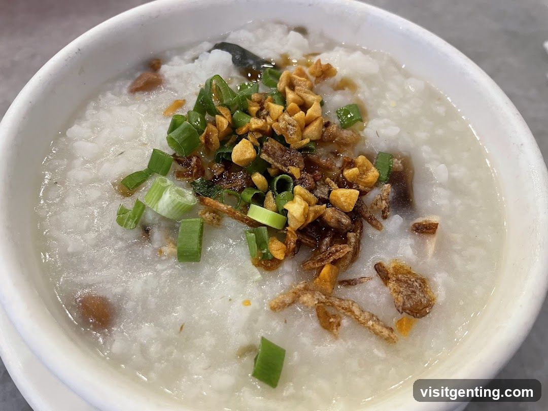 Congee with Toppings