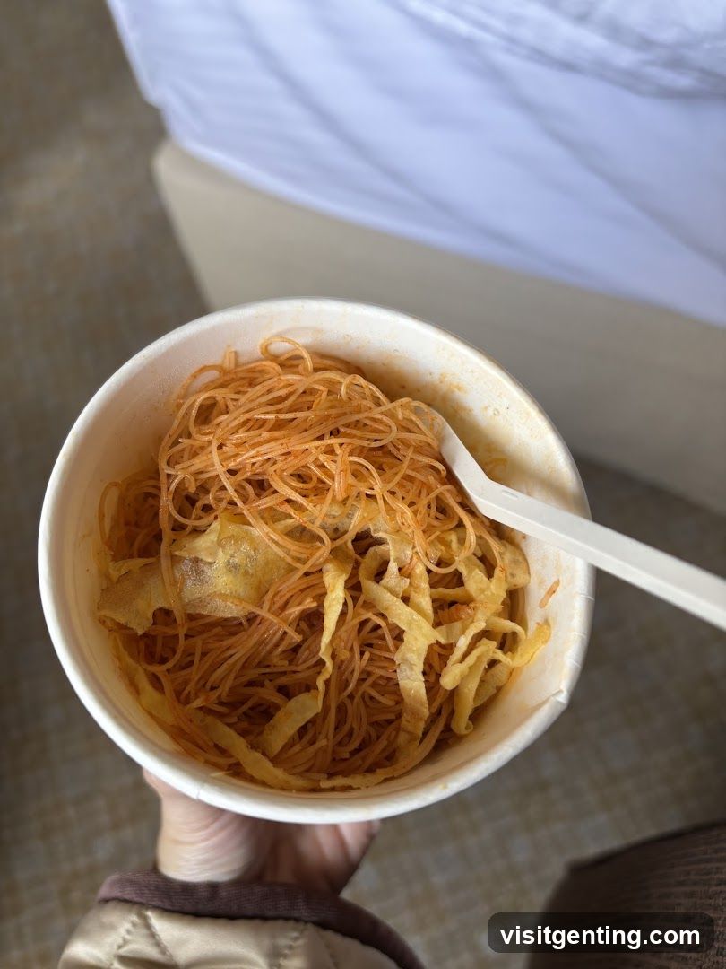 Noodles in a Cup