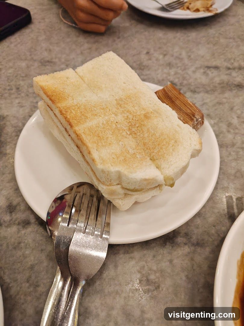 Toast with Butter and Jam