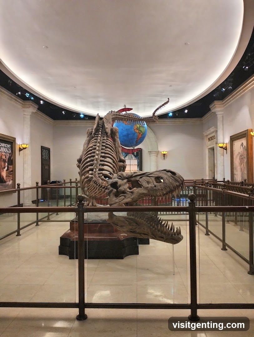 Dinosaur Skeleton Exhibit