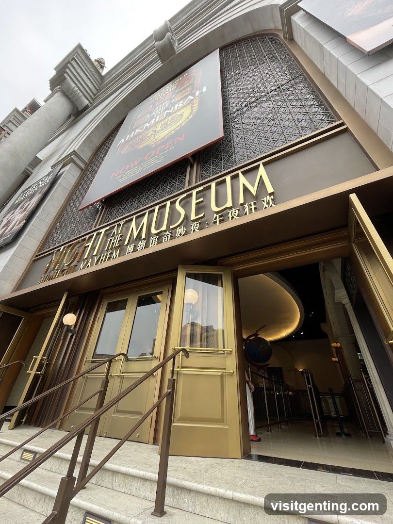 Night at the Museum Entrance