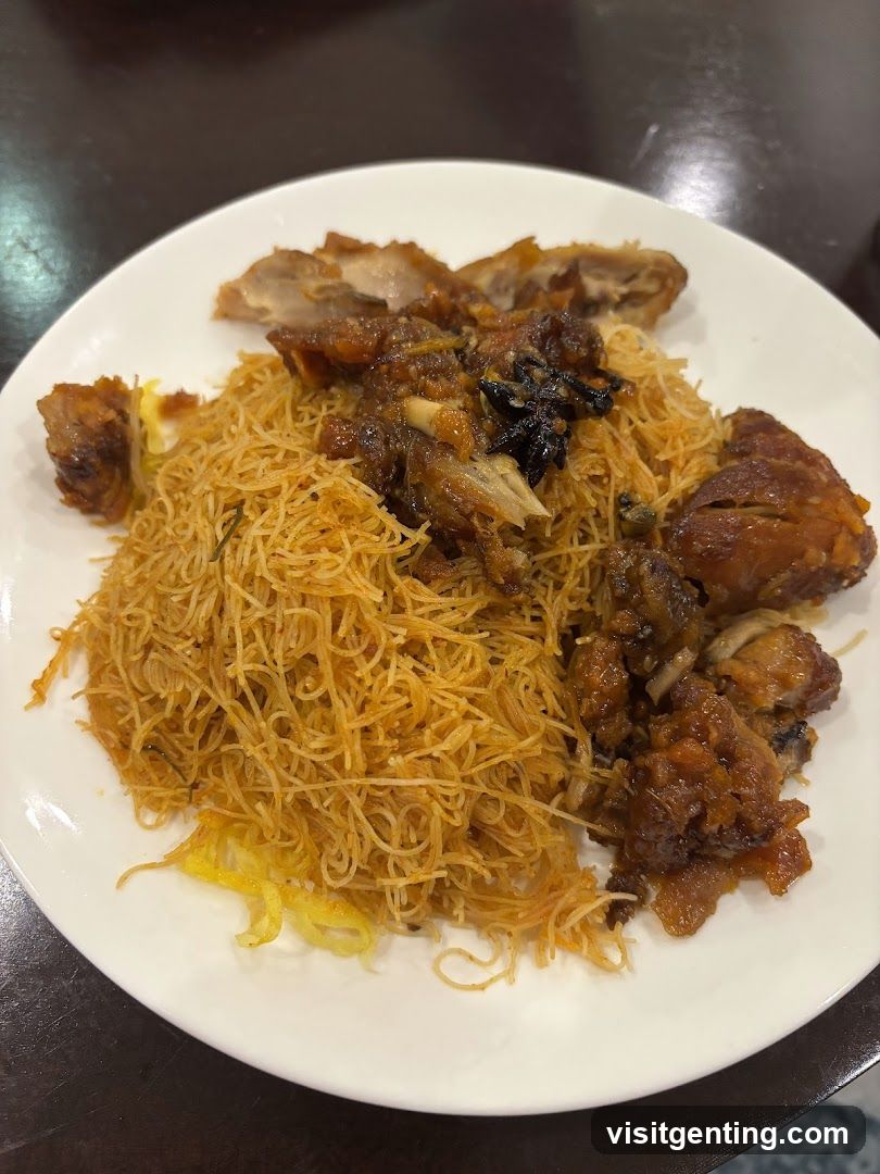 Fried Noodles with Meat