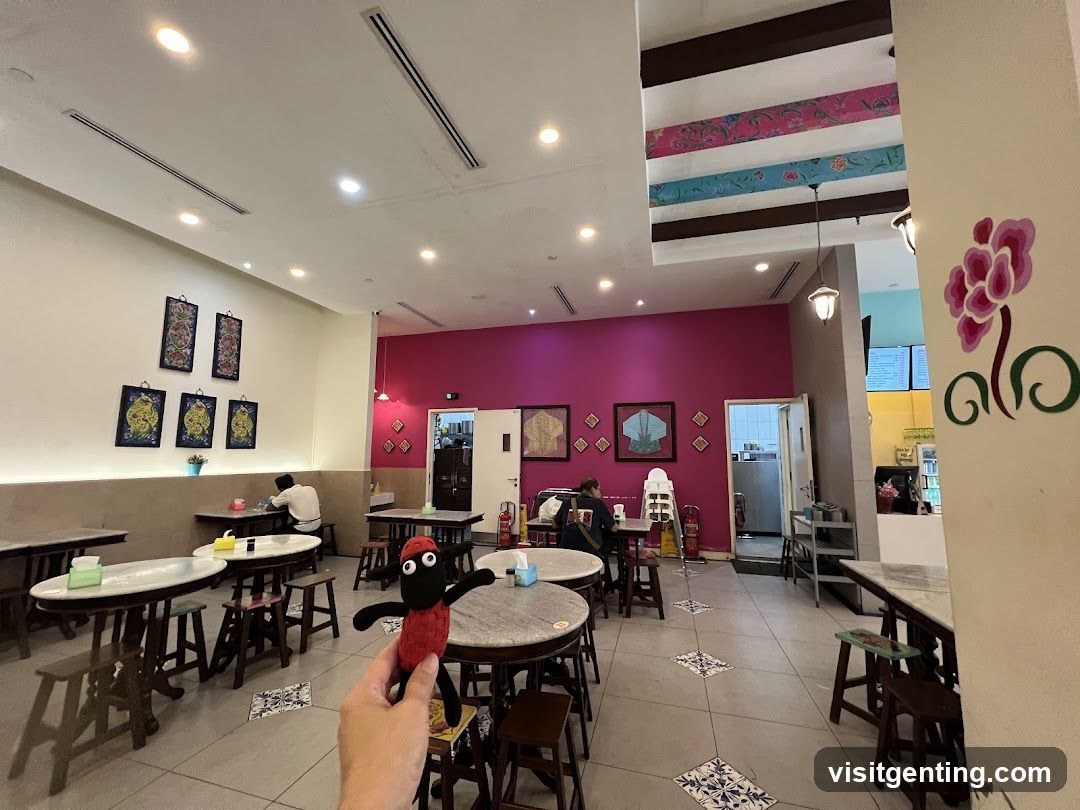 Restaurant Interior with Decorative Elements