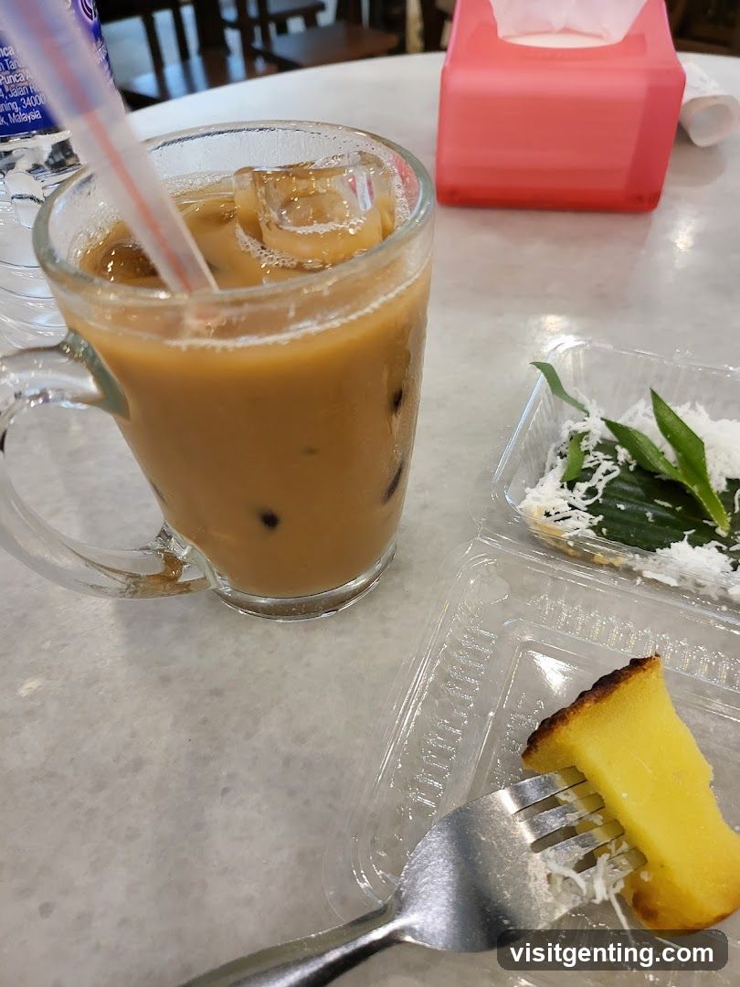 Iced Coffee and Desserts