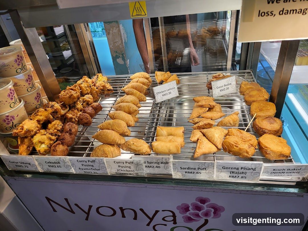 Fried Snacks Display