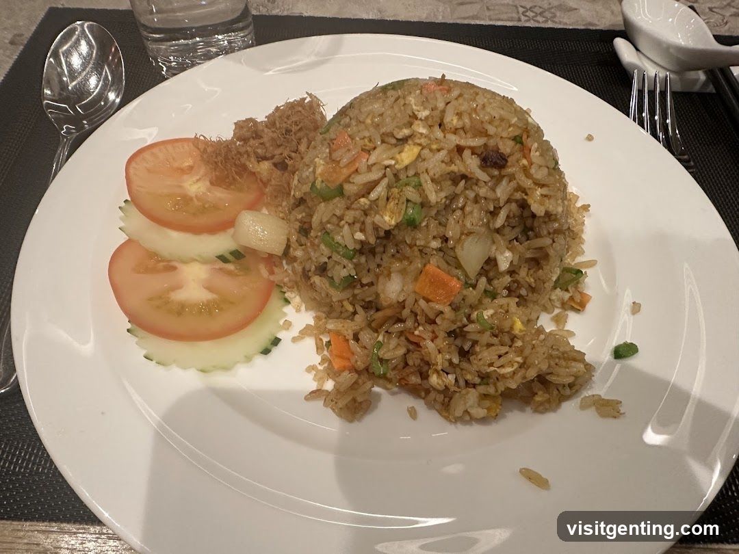 Fried Rice with Garnish