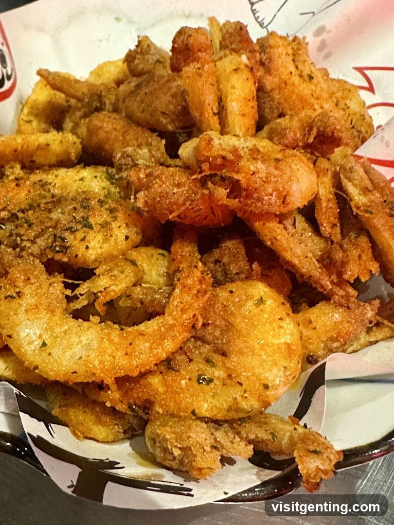 Fried Shrimp and Fries
